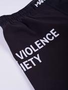 MANTO SOCIETY FIGHT SHORTS-black